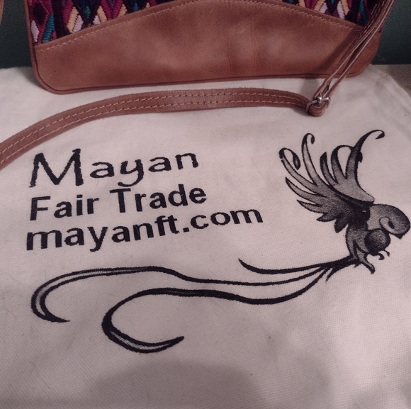 Mayan Fair Trade Guatemalan Handmade Crossbody - Picture 2 of 15